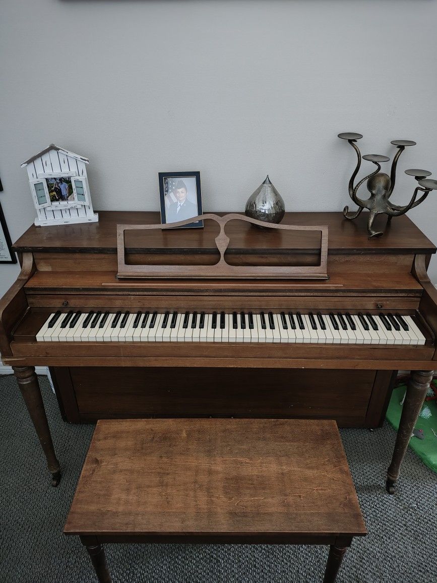 Winter & Company Antique Upright Piano