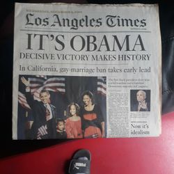 50 Cents Los Angeles Times 2008 It's Obama