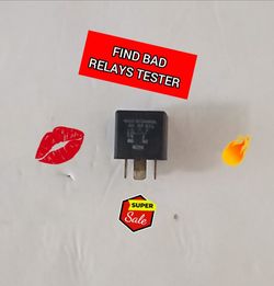 Relay tester probe automobile batteries scanner radar tools