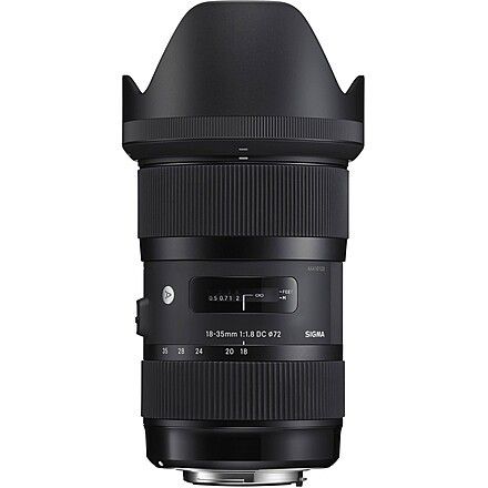 Sigma EF mount 18-35 mm Sigma art f1.8