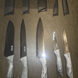 Kitchen Knives 11 Piece