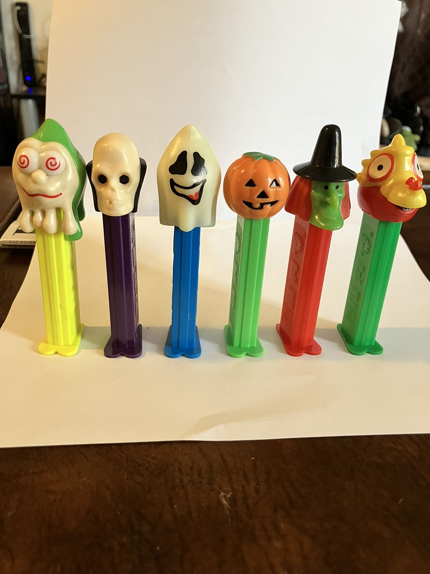 Halloween PEZ Dispenser Collection - 6 Spooky Pieces, Great for Collectors!