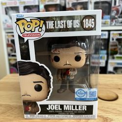 NEW IN HAND EXC Joel Miller Last of Us Funko Pop #1845 Television Video Games TV