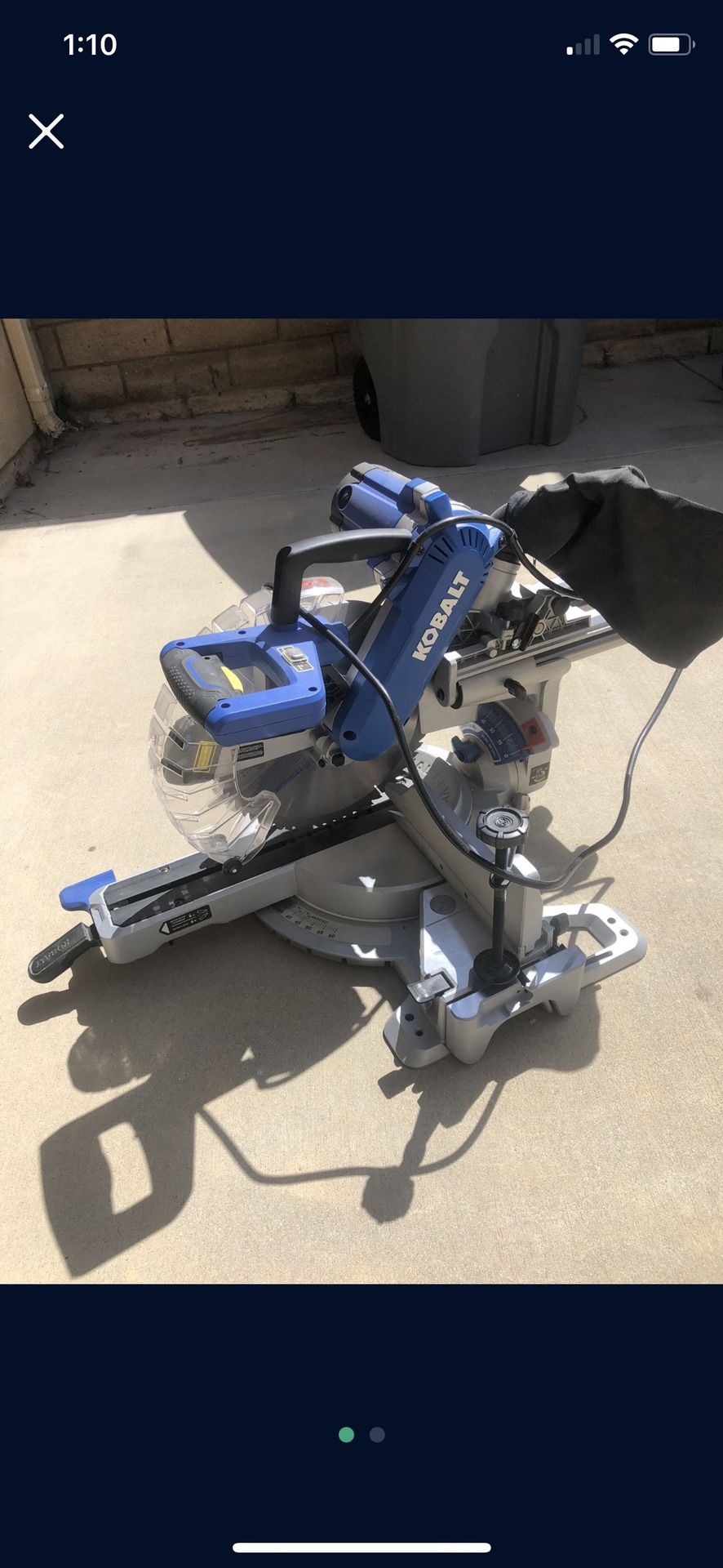 Kobalt Miter Saw