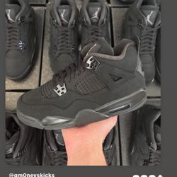 Jordan 4 Black Cats Men’s 320$ Gs 220$