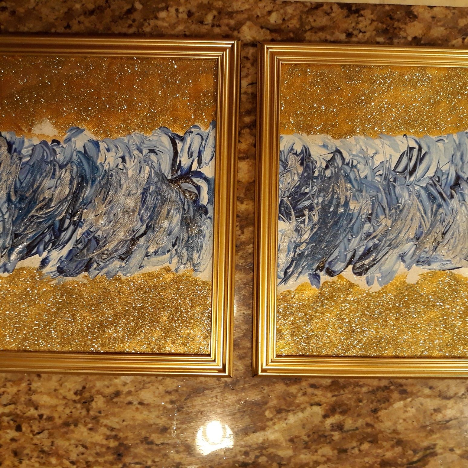 2 8x10 paintings