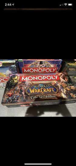 Monopoly World Of WarCraft Collectors Edition