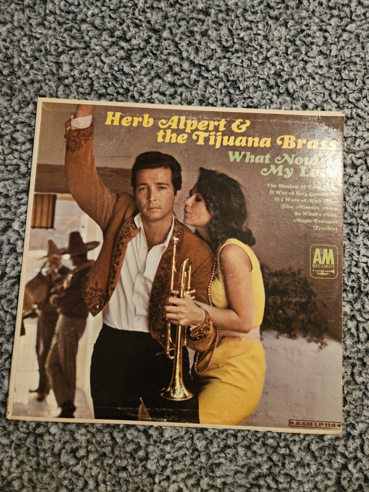Vintage LP Vinyl Midcentury Record ALBUM Herb Alpert