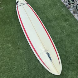 Becker 7'2ft Patriot Pro Surfboard Funboard 