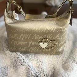 Coach  Gold New With Tag And Box