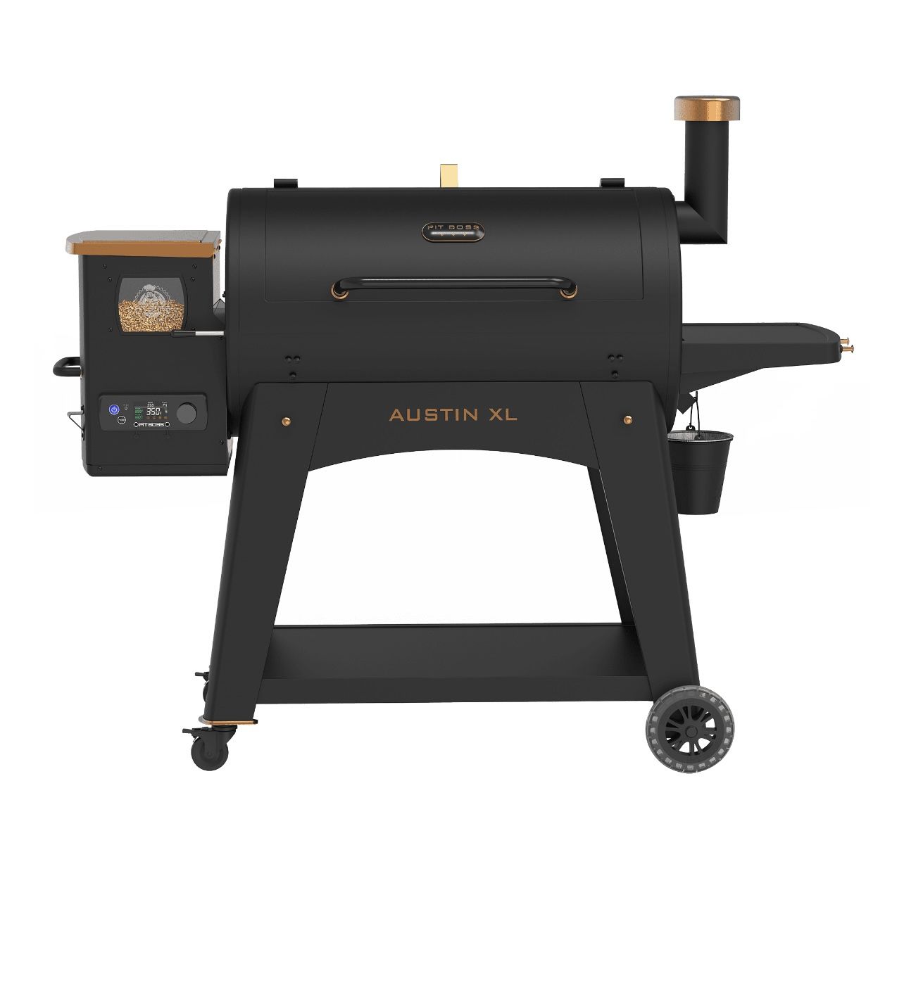 Pit Boss Austin XL 1000 Sq in Wood Fired Pellet Grill and Smoker - Onyx Series