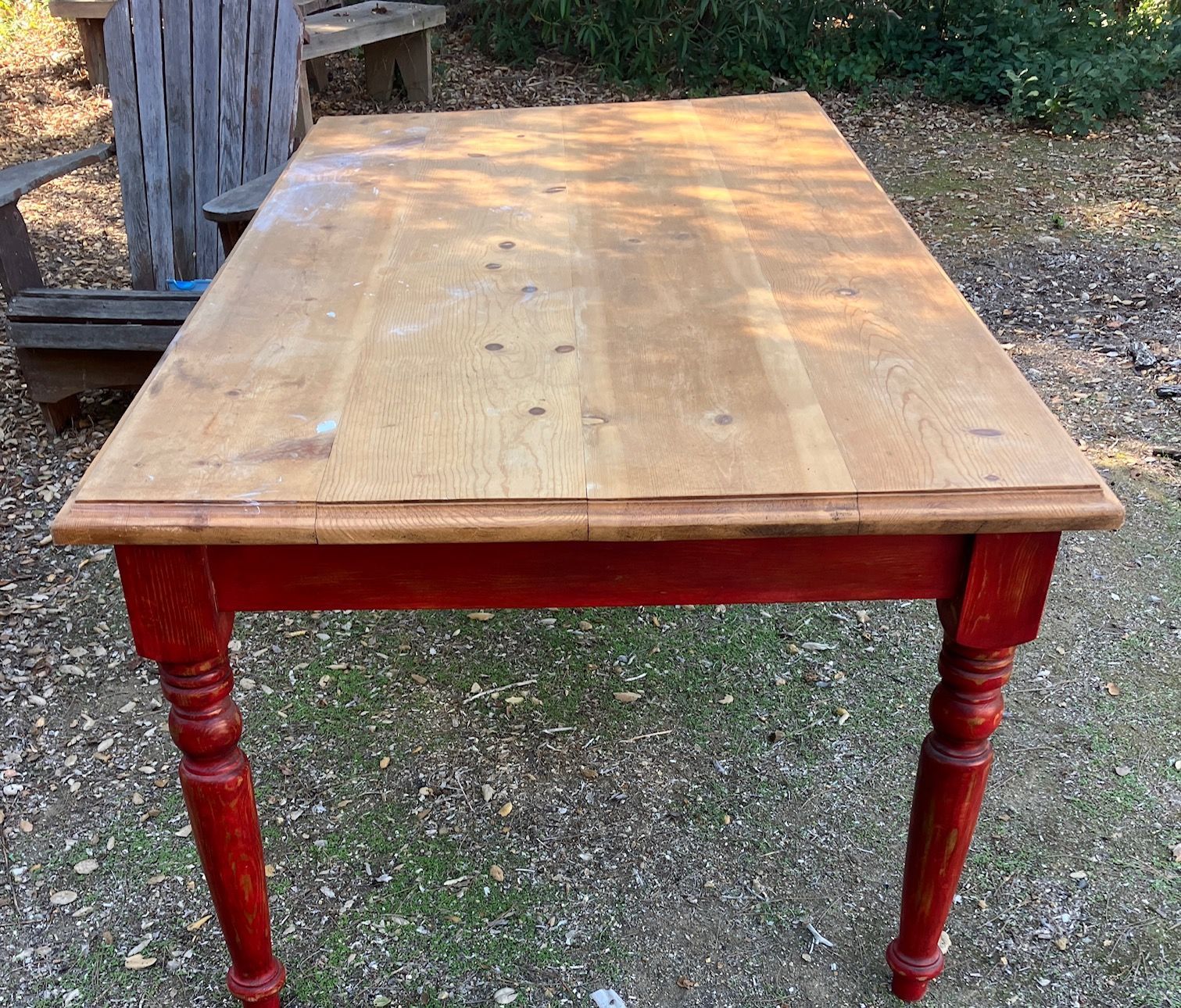 Kitchen /Dining Room Table Rustic Solid wood