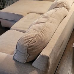 Sectional Sofa - Well Loved, Great Bones!