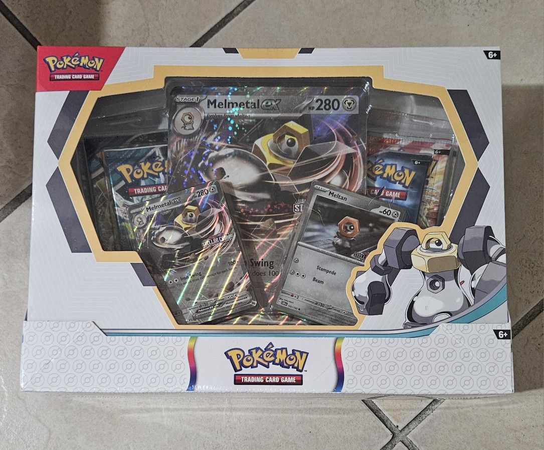 Pokemon Black Kyurem ex & Melmetal ex box