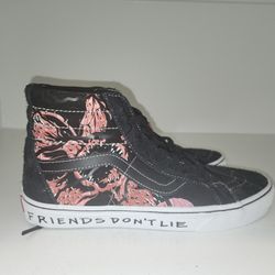 Stranger Things Vans Size 10