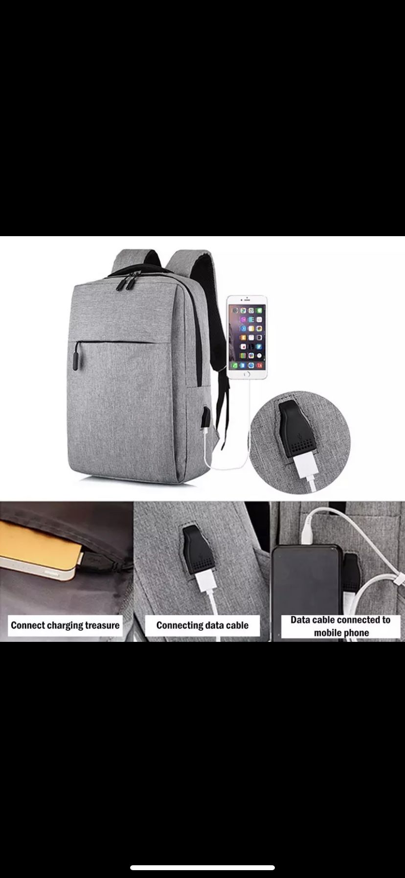 New Laptop Usb Backpack School Bag Rucksack Anti Theft Men Backbag Travel Daypacks Male Leisure Backpack Mochila