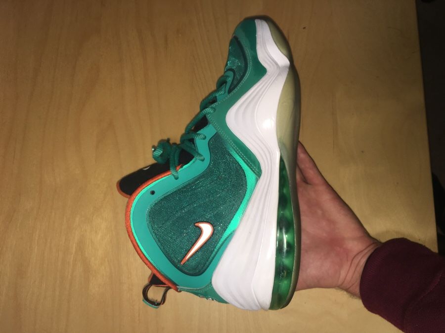 Nike Air Penny V (5) - Miami Dolphins