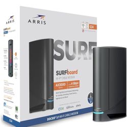 ARRIS (G34) - Cable Modem Router Combo - Fast DOCSIS 3.1 Gigabit WiFi 6 (AX3000), Approved for Comcast Xfinity, Cox, Spectrum & More, 1 Gbps Max Inter