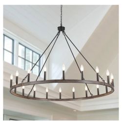 Wagon Wheel Chandelier
