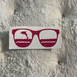 Dolphin Sunnies Decal