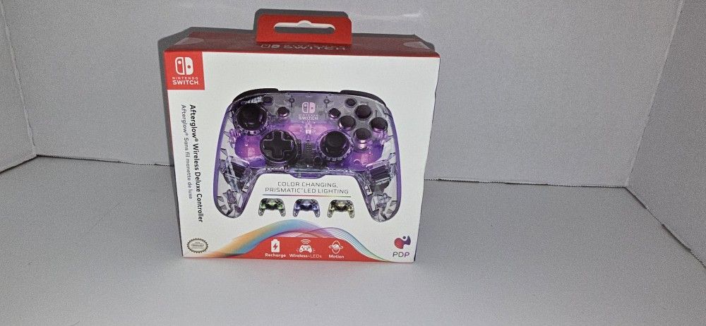 After Glow Wireless Deluxe Nintendo Switch Controller 