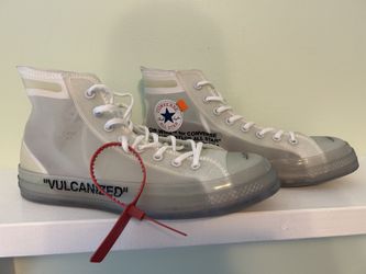 Off-White Converse Vulcanized Size 11 (Fits Like Size 12!!)