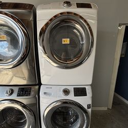 SAMSUNG 27” WASHER AND DRYER SET