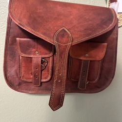 Brand New Genuine Leather Crossbody Bag