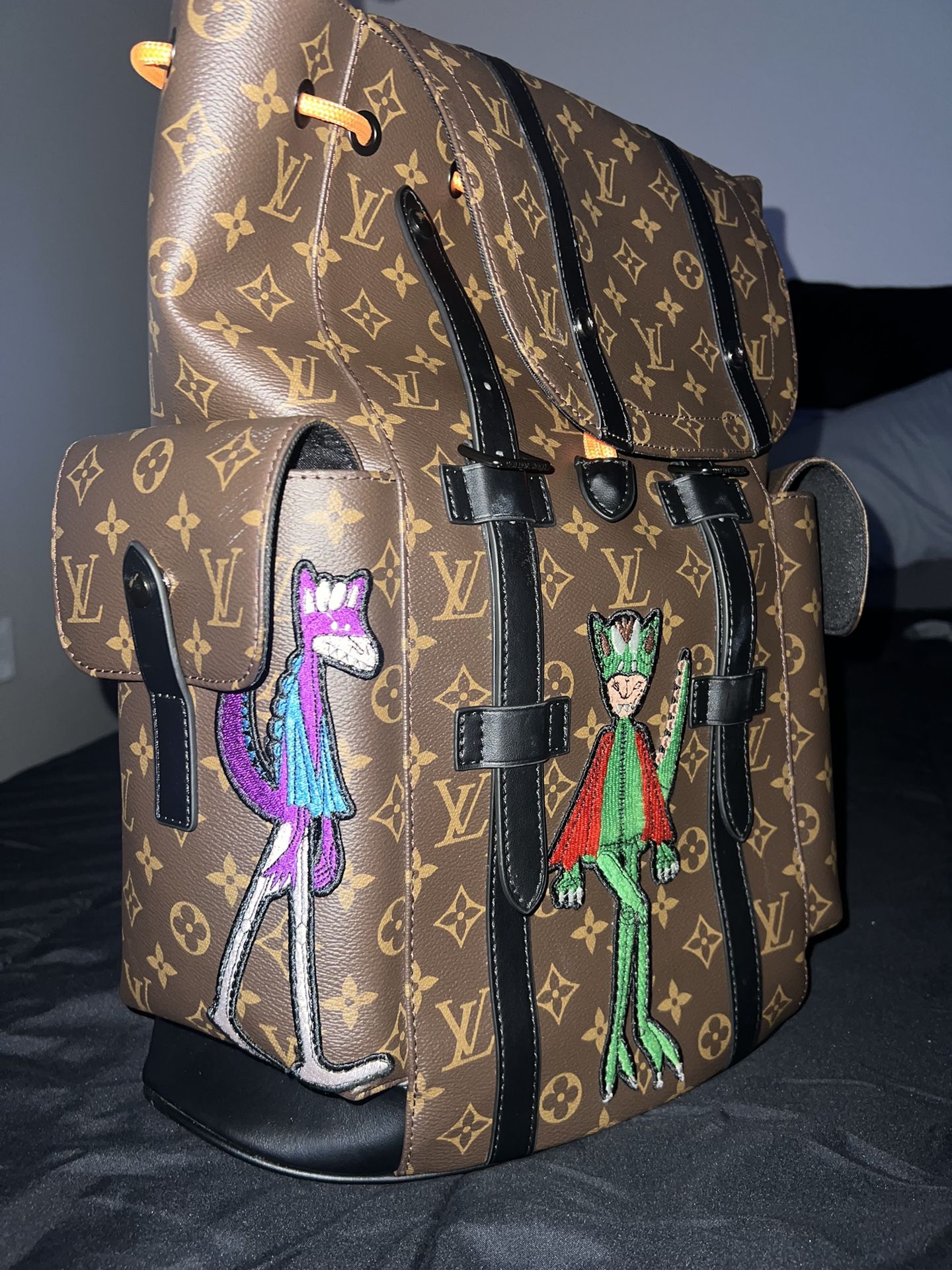 louis vuitton x virgil abloh christopher pm backpack