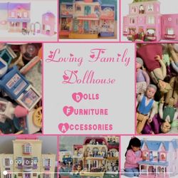 Fisher Price Loving Family Dollhouse Replacement Dolls Furniture Home decor & Accessories (Read Post)