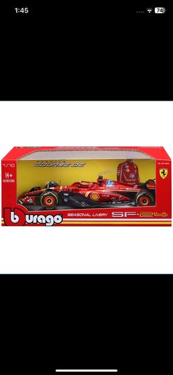 Bburago Formula Racing Ferrari SF-24 Charles Leclerc #16 Seasonal Livery 2024 1/ 18