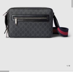 Gucci Men Medium Crossbody Bag 