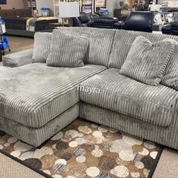 Brand New/ Gray Oversized Sectional,Seccional,Couch// Delivery Available 