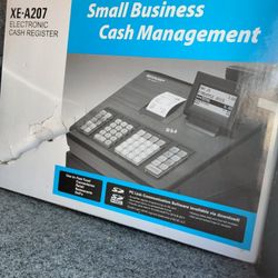 **New Still In Box** Sharp XE-A207 Electronic Cash Register $120 Obo