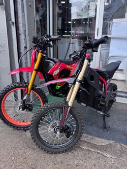 Electric Dirt Bike with ShockMaster Forks