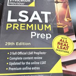 Princeton University LSAT PREP BOOK