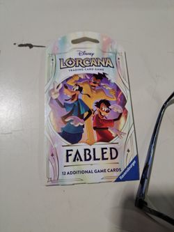 Disney lorcan fabled trading cards