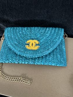 Blue Crossbody /clutch Bag