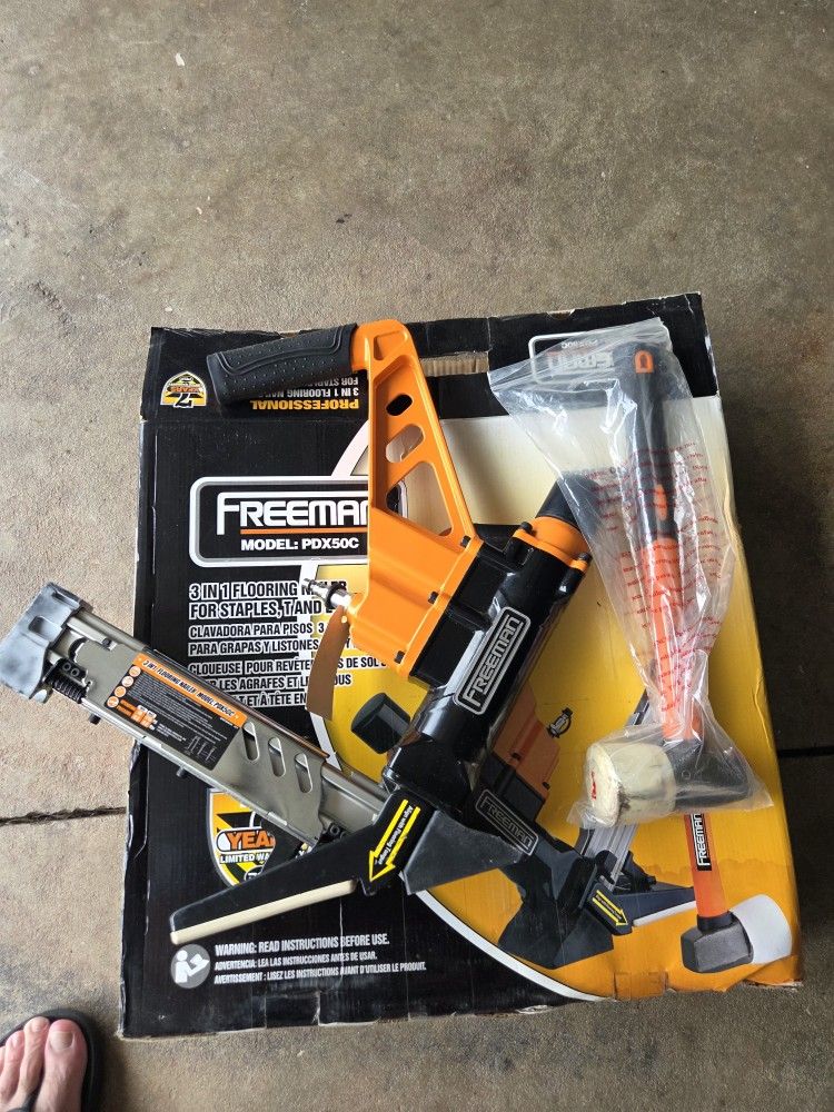 Freeman Pdx50c Floor Nailer