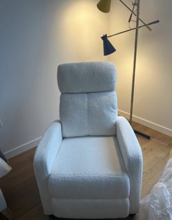 White Recliner Chair