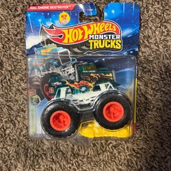 Hot Wheel Monster Truck  Semi Truck Dual Engine destroyer