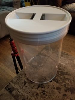 2 liter vacum seal plastic jar