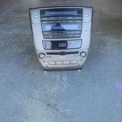 2010 IS250 Control Panel