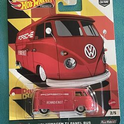 Mattel Hot Wheels Volkswagen T1 Panel Bus - 2021 Hot Wheels Car Culture