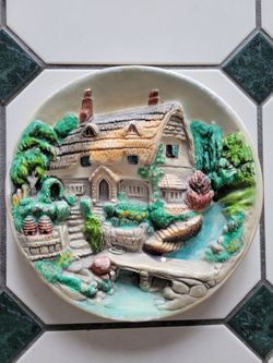 Chalkware Wall Plate