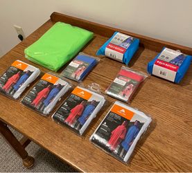 Rain Ponchos | Adult + Youth (9 Total)