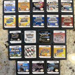 Nintendo DS Games Pokemon | Mario | Kirby | Castlevania