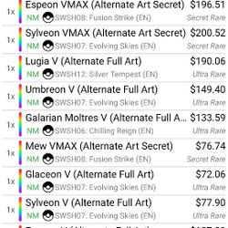 Pokemon Cards. Modern Vintage Large Collection 