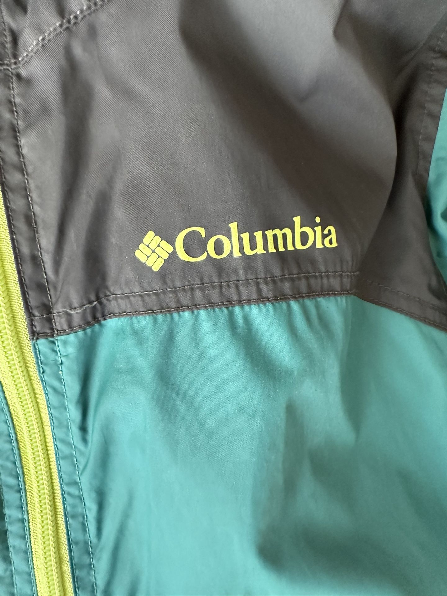 Columbia Rain Jacket Boys Large