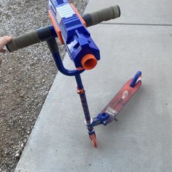 Kids Nerf Blaster Scooter